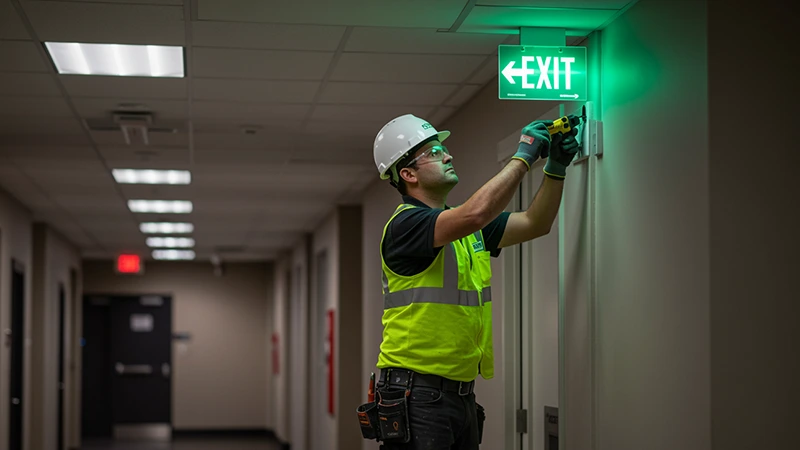 Emergency Lighting & Fire Safety Signs